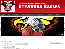 Tablet Screenshot of etiwandaathletics.com